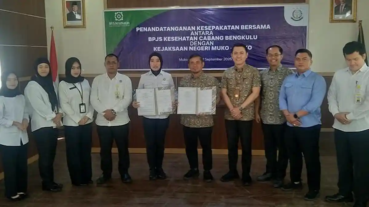 Kepatuhan Jaminan Kesehatan Nasional, BPJS Kesehatan Bengkulu Gandeng Kejari Mukomuko