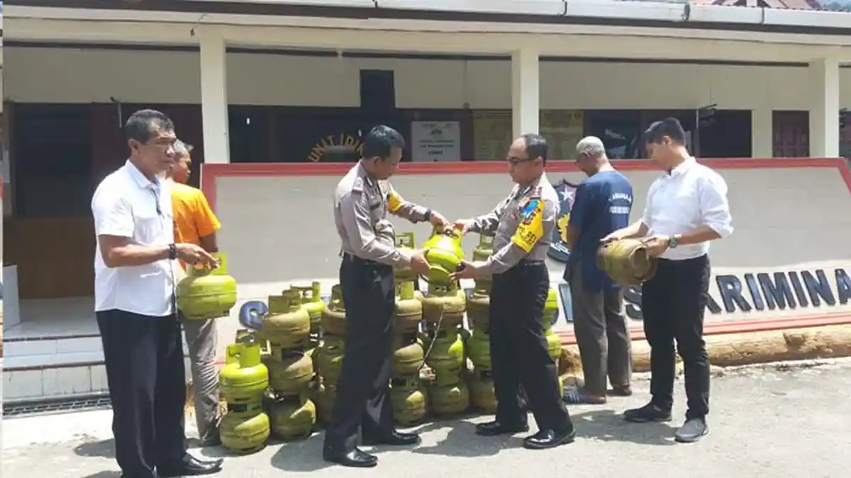 Elpiji Melon Dijual di Atas HET