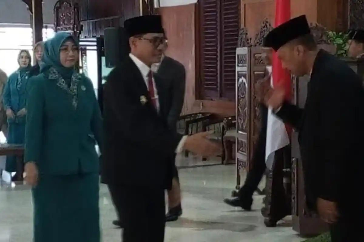 Tri Hariadi Dilantik Jadi Sekda Tulungagung, Pj Bupati Langsung Beri Setumpuk PR