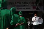 Berita Foto: Edy Rahmayadi Meninjau Fasilitas Isolasi Terpusat Covid-19 di Asrama Haji Medan