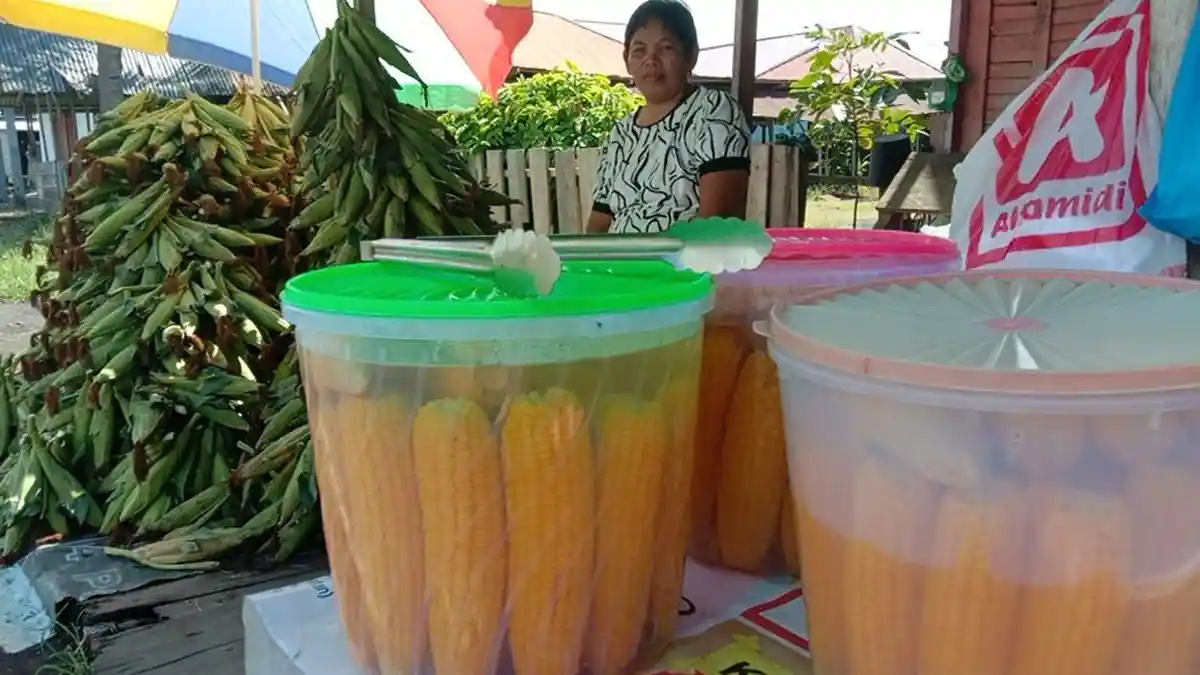 Tak Hanya di Tobelo, Jagung Bonangsa Juga Diserbu Pembeli dari Luar Halmahera Utara