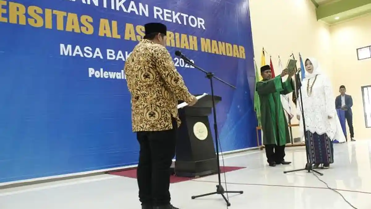 Chuduria Sahabuddin Resmi Pimpin Unasman, Ini Pesan Ketua Yayasan