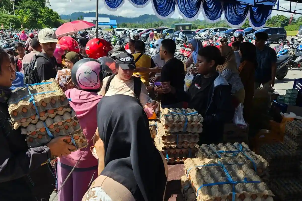 Sambut Perayaan Idul Fitri 2024, Pemprov Papua Gelar Pasar Murah di Nabire