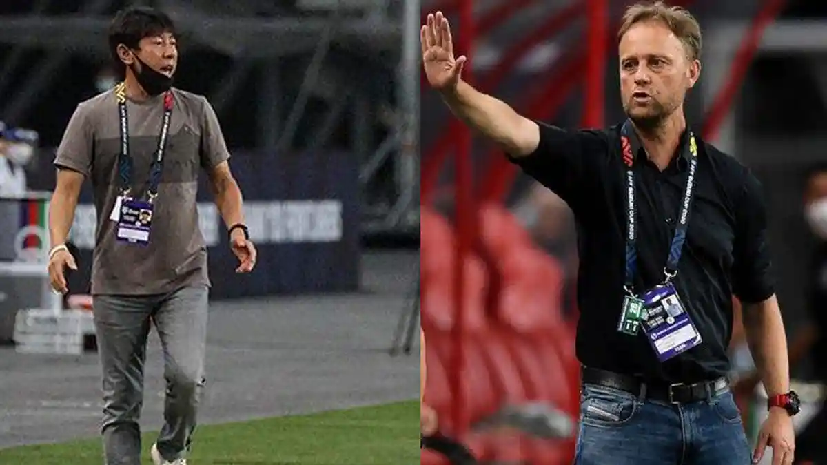 Live Streaming Indonesia vs Thailand Final Piala AFF 2020, Jurus Jebakan Shin Tae-yong Kecoh Lawan