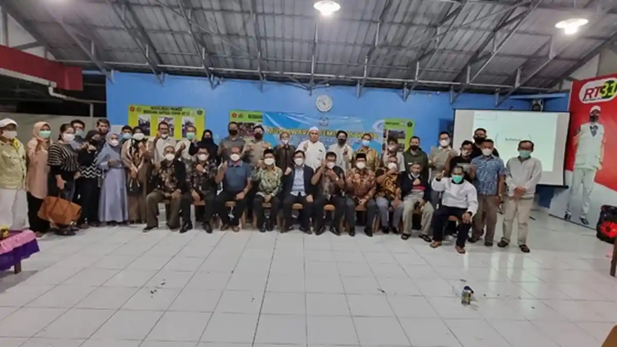 Dipilih Aklamasi, H Yusri Pimpin LPM Damai Bahagia