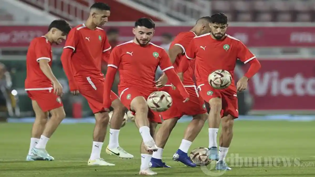 Hasil Piala Dunia 2022 Tadi Malam, Line Up Susunan Pemain Prancis vs Maroko