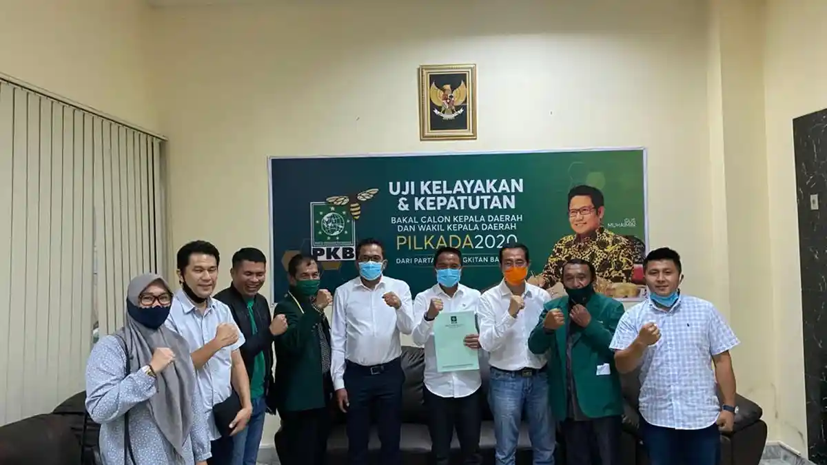Sam Sachrul Mamonto dan Tommi Sumendap Dapat SK PKB Maju di Pilkada Boltim 2020