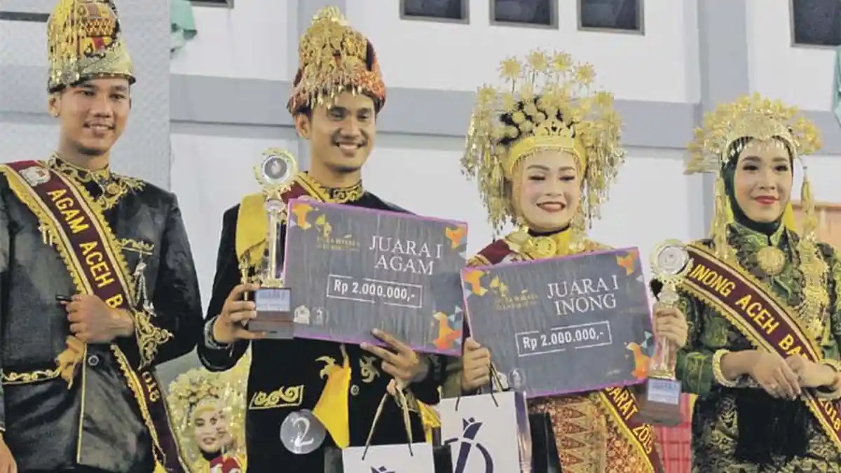 Risky dan Ana Duta Wisata Aceh Barat 2019, Siap Menjadi Pelopor Generasi Muda