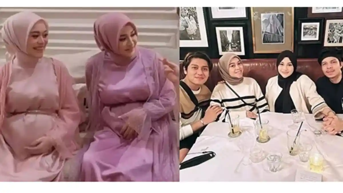 Lesti dan Aurel Hermansyah Dijuluki Sefrekuensi karena Kompak,Jadwal Melahirkan Pun Hampir Bersamaan