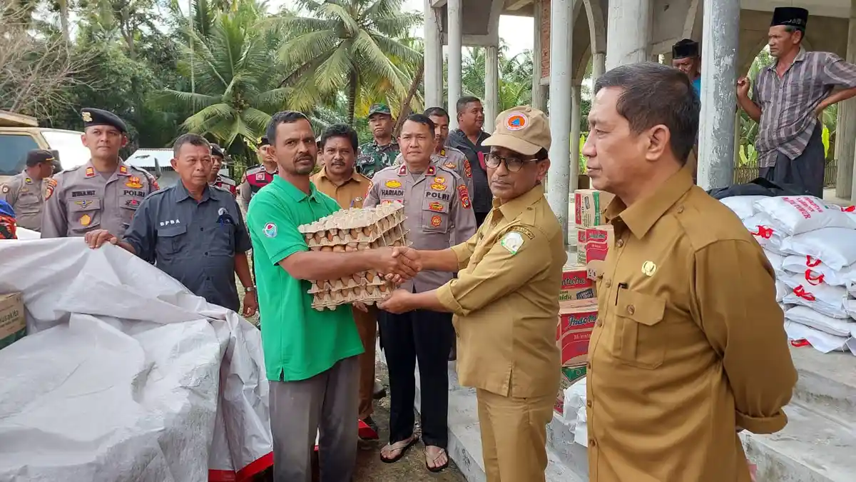 Pemkab Aceh Timur Salurkan Bantuan Logistik untuk Korban Banjir