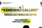 Ada 453 Formasi Mutasi PNS di Kemenhaj, Pendaftaran Dibuka hingga 13 April 2026