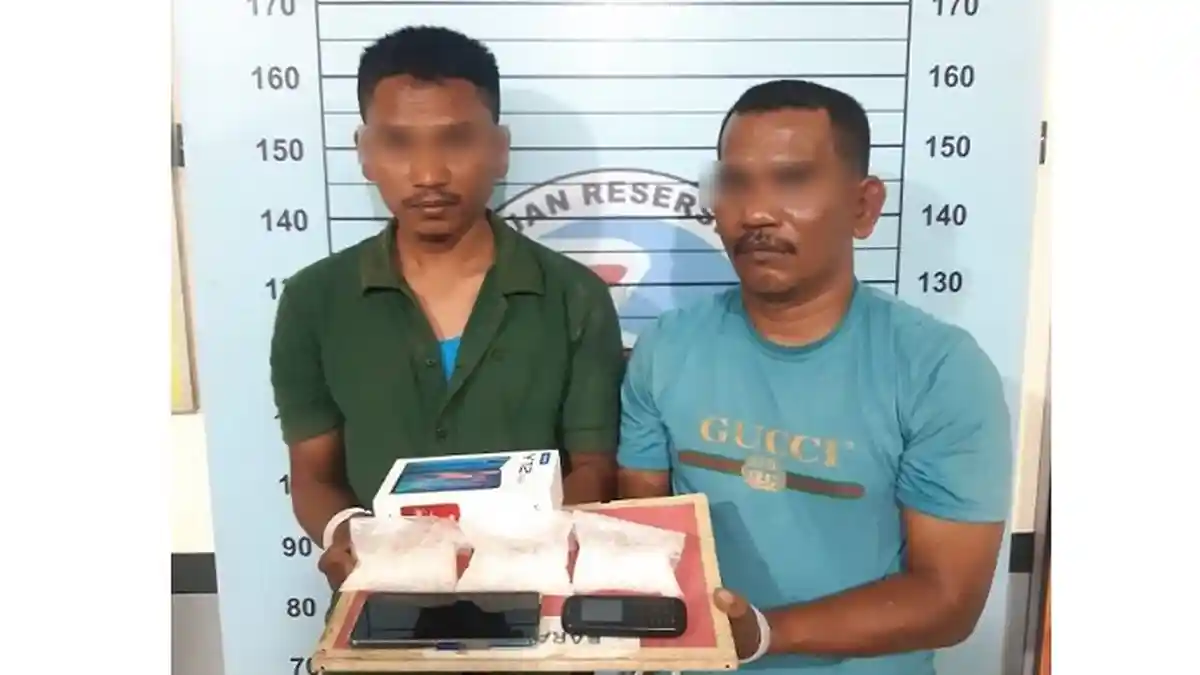 Jual Sabu kepada Polisi yang Sedang Menyamar, Begini Akhirnya Nasib Dua Pria di Aceh Utara