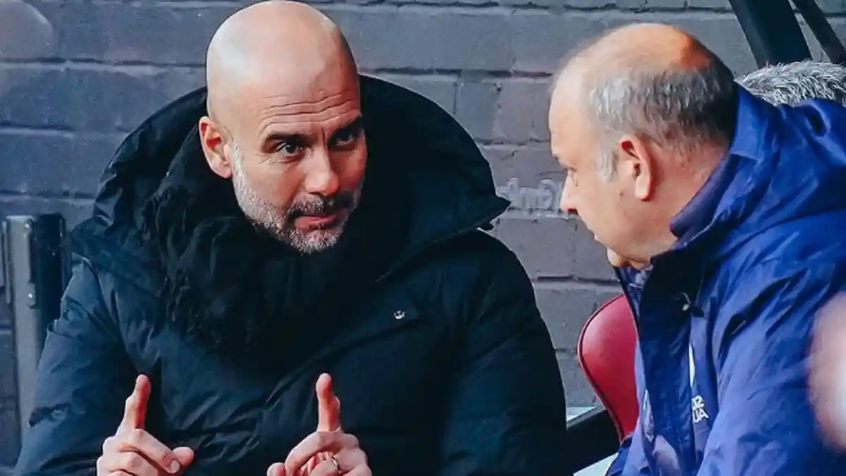 Runtuhkan Taktik Parkir Bus Atletico Madrid, Pep Guardiola Puas hingga Banting Botol Minuman