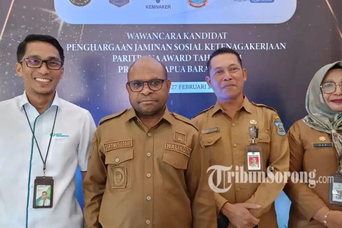 Pemkot Sorong Komitmen Beri Jaminan Sosial Ketenagakerjaan bagi Masyarakat