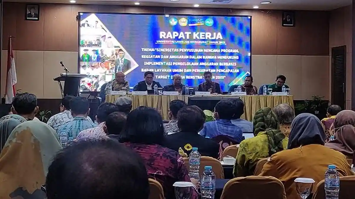 Rektor Gelar Rapat Kerja Penyusunan Rencana Program, Ini yang akan Digenjot ULM