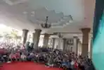 Nobar PSIS Semarang vs Persebaya di Balai Kota Semarang