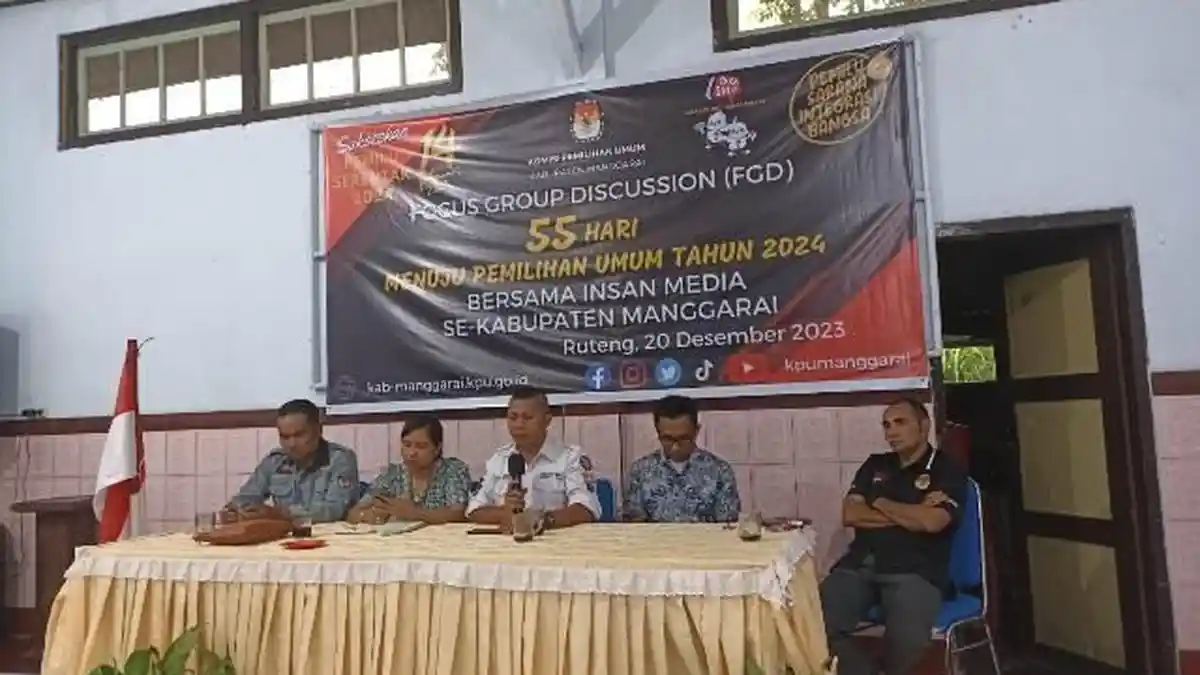 Pemilu 2024, KPU Manggarai Siapkan 6.790 Anggota KPPS di 513 TPS