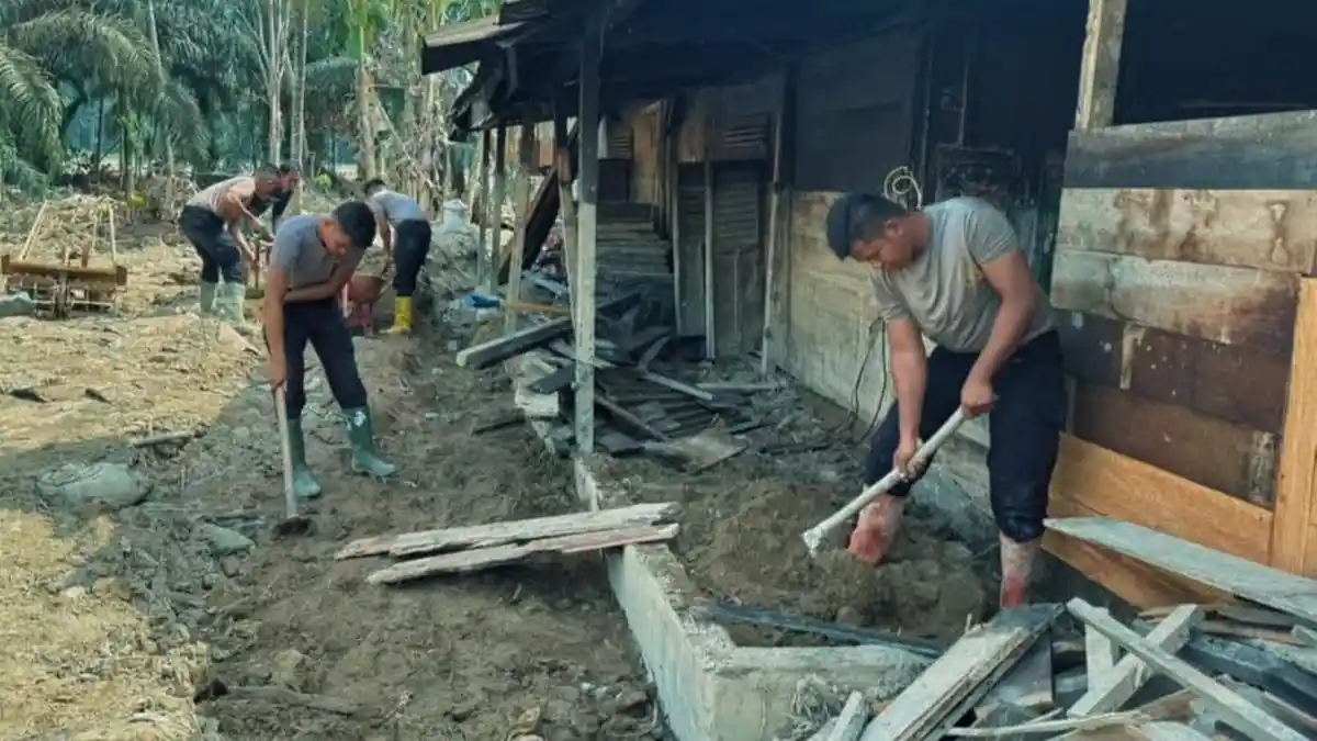Bersama Aparat Gabungan, Polda Sumut Terus Fokuskan Pemulihan Nyata di Batangtoru