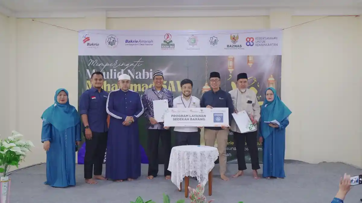 Bantu Sesama, BAZNAS RI dan Masjid Al Bakrie Luncurkan Program Sedekah Barang