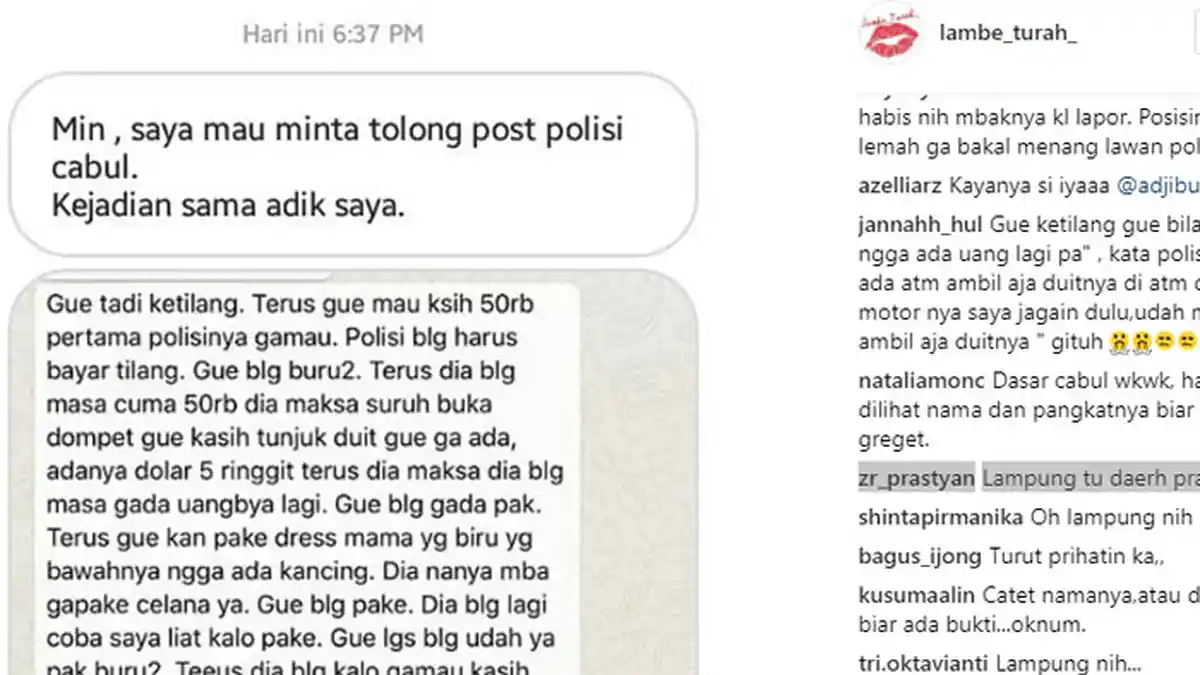 Kena Tilang, Wanita Ini Alami Hal Aneh, Netter Jijik Sama Pertanyaan Polisi Soal Baju yang Dikenakan