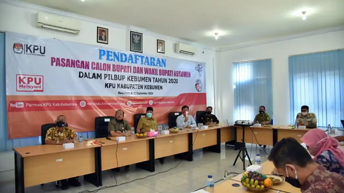 Cuma Satu Bakal Paslon di Kebumen, Masa Pendaftaran Calon Kepala Daerah Diperpanjang