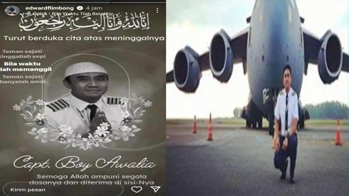 SOSOK Capt Boy Awalia, Pilot Citilink Meninggal Dunia Usai Daratkan Pesawat di Bandara Juanda