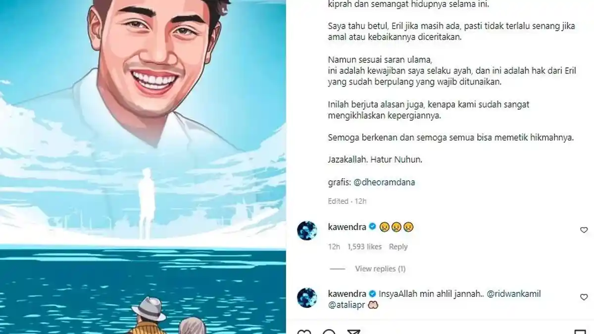 Ini Kata Keluarga soal Lokasi Pemakaman Eril