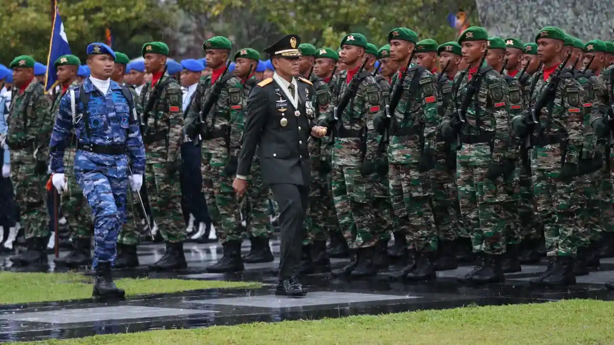 Pimpin Upacara Peringatan HUT TNI, Pangdam VI/Mulawarman Beber Program yang Menyentuh Masyarakat