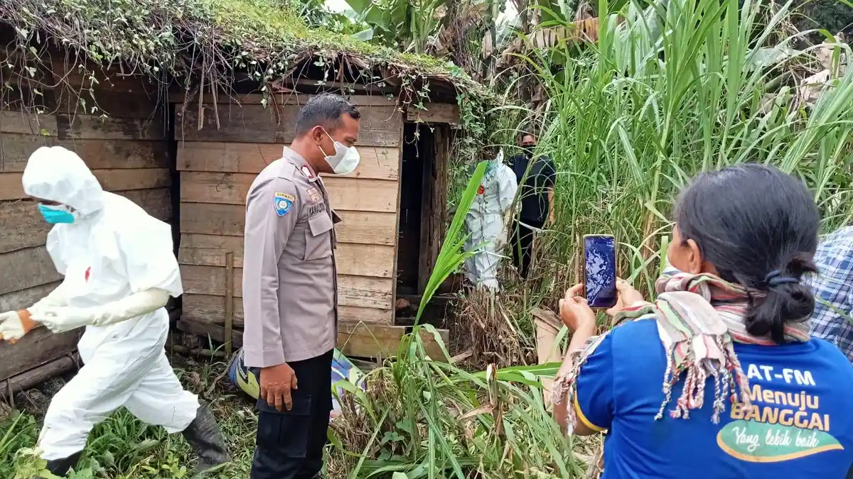 Mayat Pria Membusuk Ditemukan Warga di Luwuk Timur Banggai