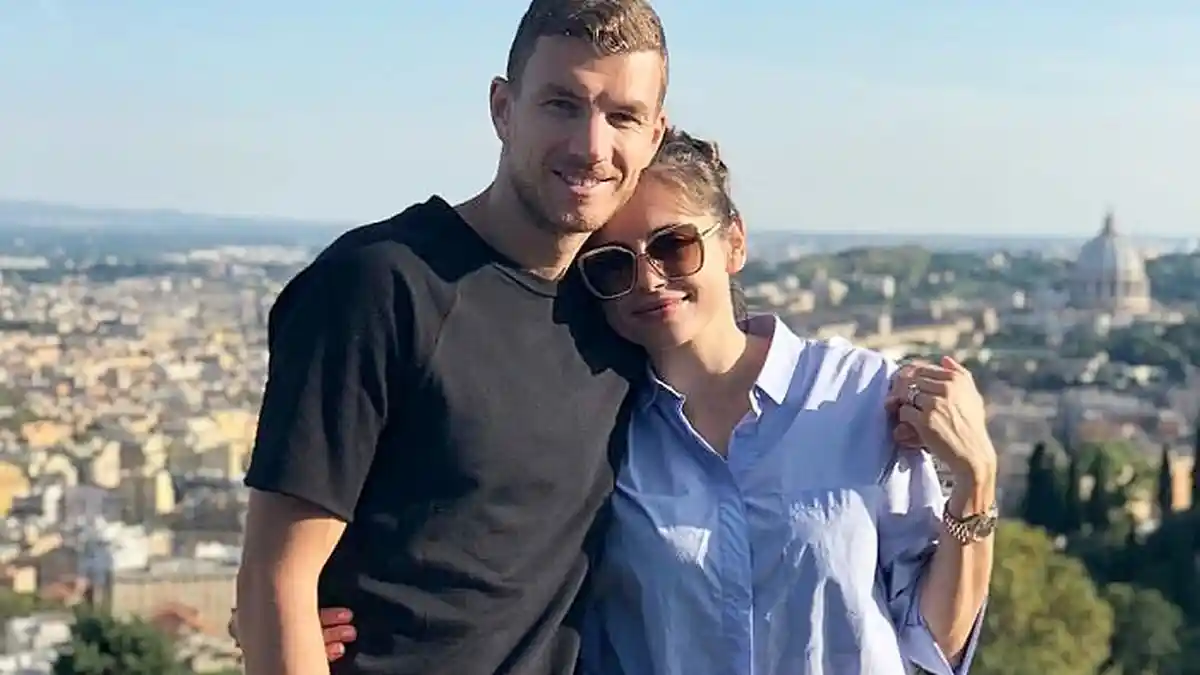 Edin Dzeko Berikan Hadiah Istimewa untuk Sang Istri