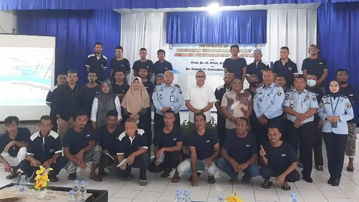 Narapidana di Lapas Ternate Dapat Meteri Kuliah Tentang Perikanan dari Unkhair