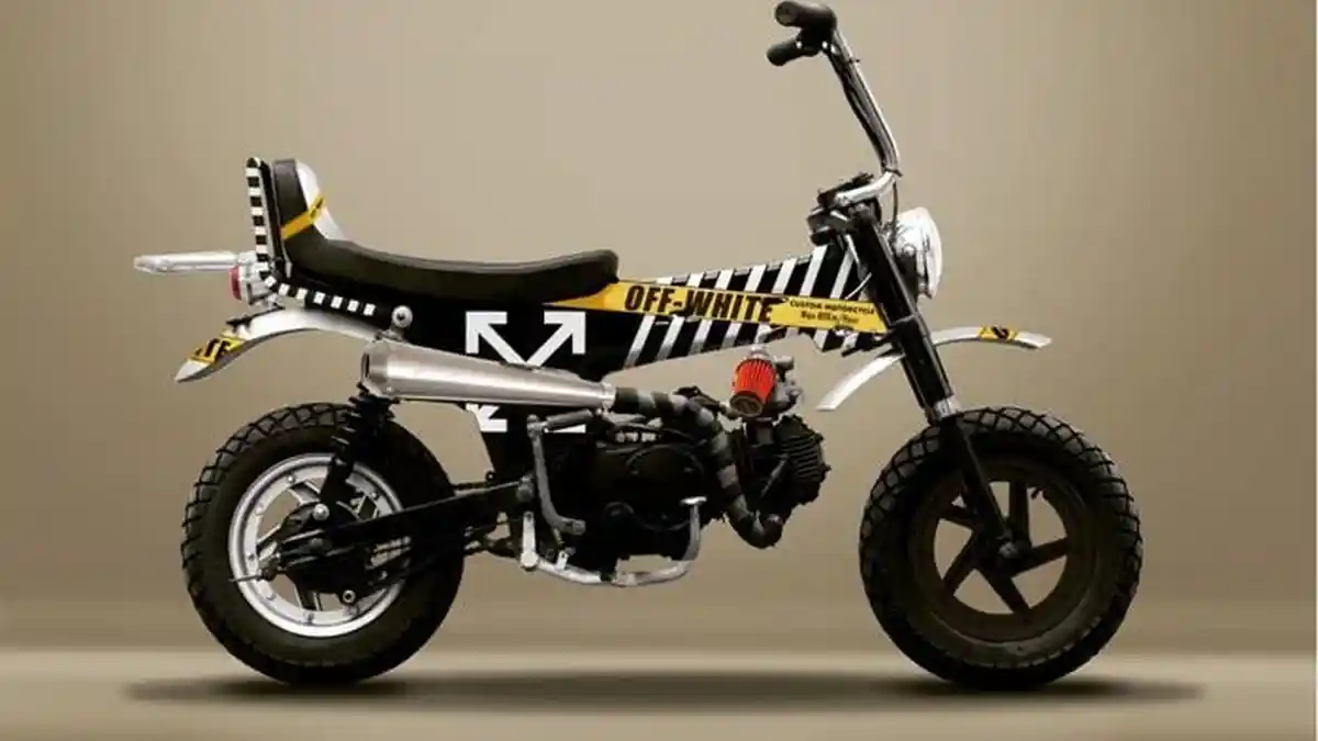 Motor Custom Pesanan Anak Jokowi Bertema Hypebeast Rampung Bulan Depan