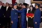 Panglima TNI Hadiri Pelantikan Kasau