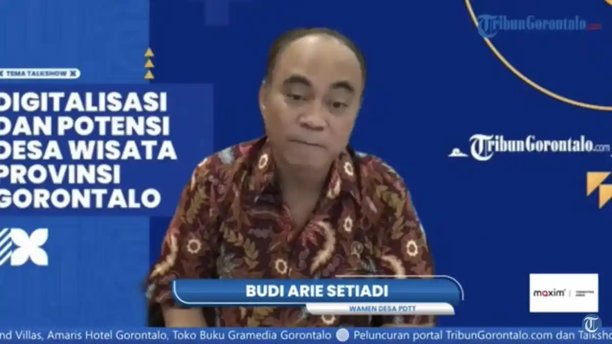 Launching TribunGorontalo.com, Wamendes Budi Arie Dorong Pengelolaan Website Desa  