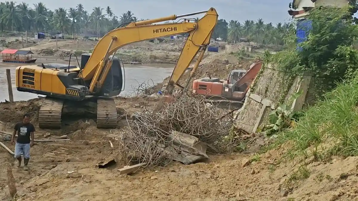 Usai Lebaran Ini, Jembatan Pante Lhong Peusangan Bireuen Mulai Dibangun
