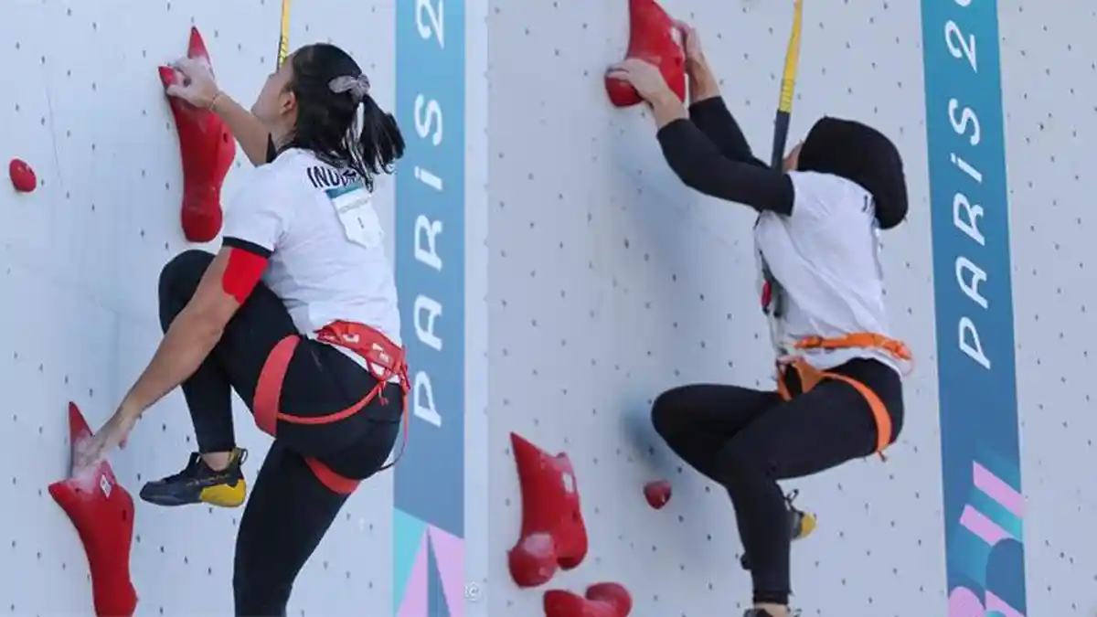 Live Streaming Panjat Tebing Olimpiade Paris 2024, Rajiah dan Desak Made Berpeluang ke Semifinal