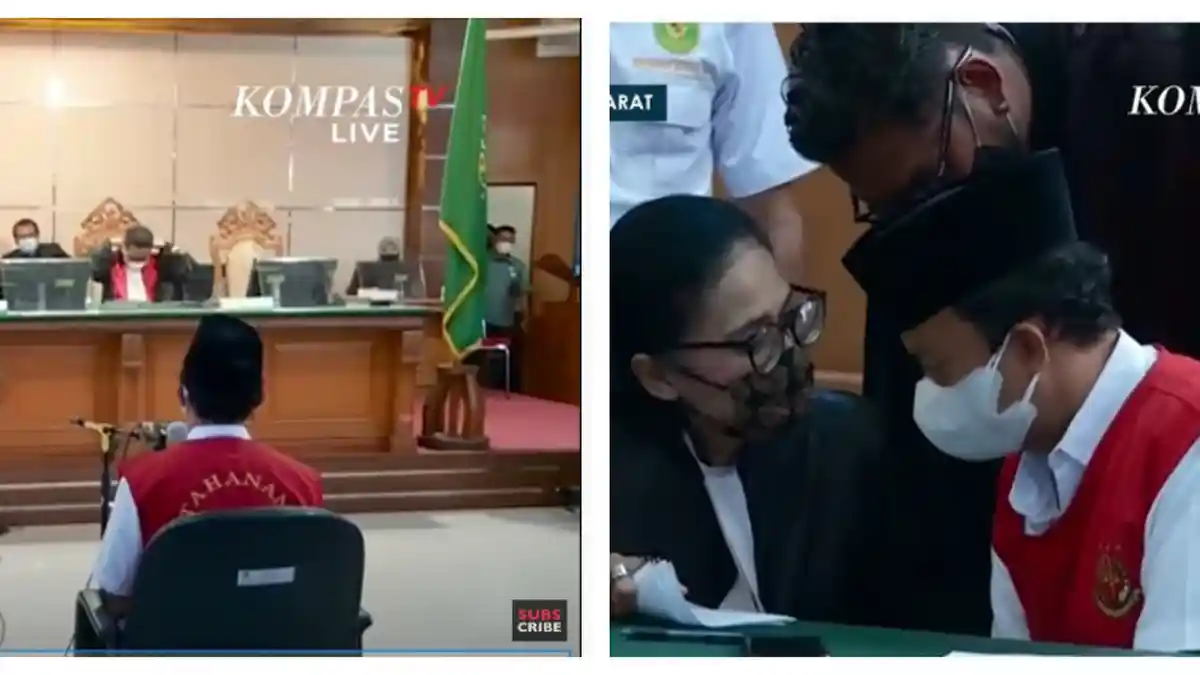 Keluarga Menangis Tahu Vonis Hakim: Korban Sesak Hadapi Masa Depan, Herry Wirawan Dibiarkan Bernafas