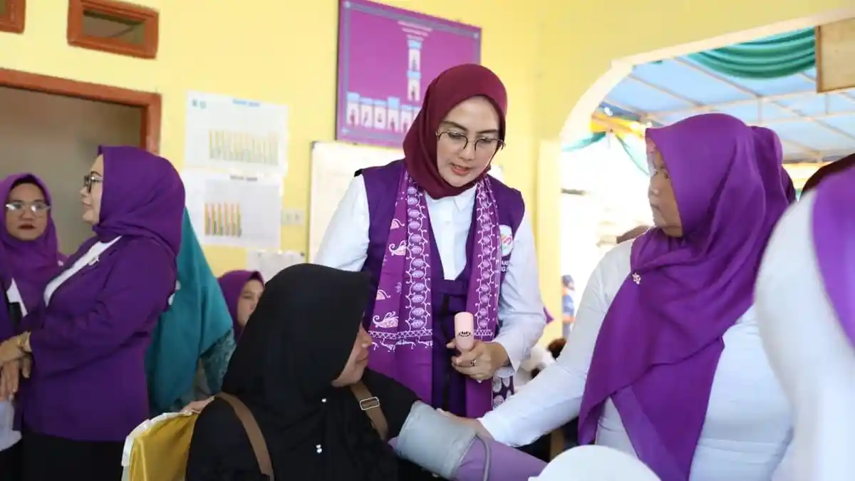 Noni Hidayat Ajak Masyarakat Belitung Manfaatkan Layanan Posyandu 6 SPM - Bangkapos.com