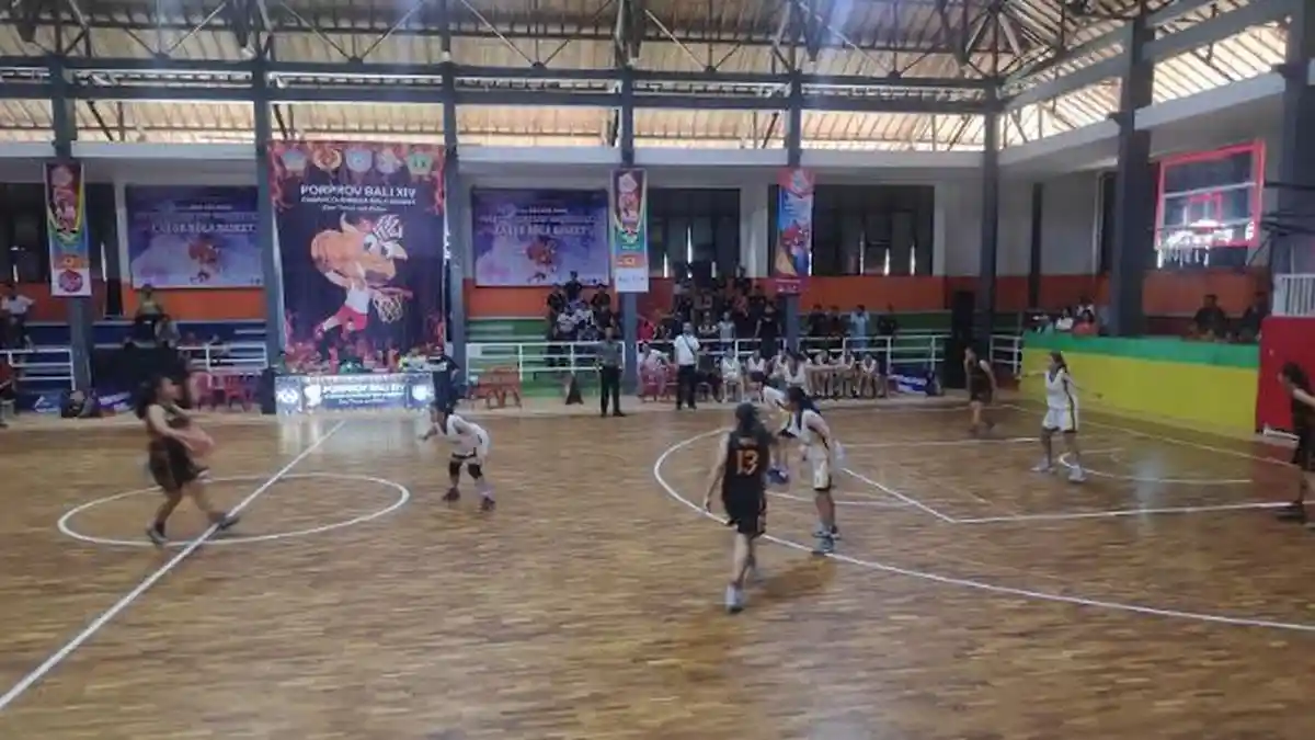 Tekut Juara Bertahan, Tim Basket Putri Badung ke Final Porprov Bali 2019