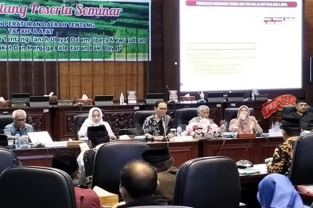 Ketua LKAAM Sumbar Fauzi Bahar Dukung Pengesahan Ranperda Tanah Ulayat jadi Perda