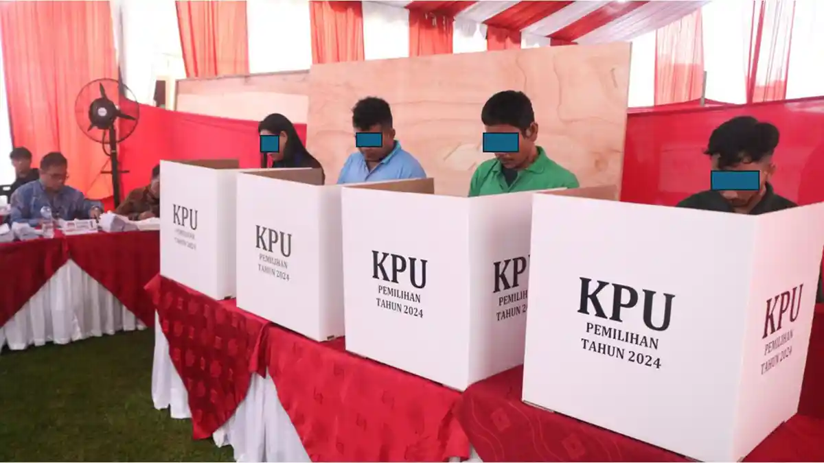 Pilkada 2024 Sukses! Warga Binaan Lapas Pematangsiantar Salurkan Hak Suara