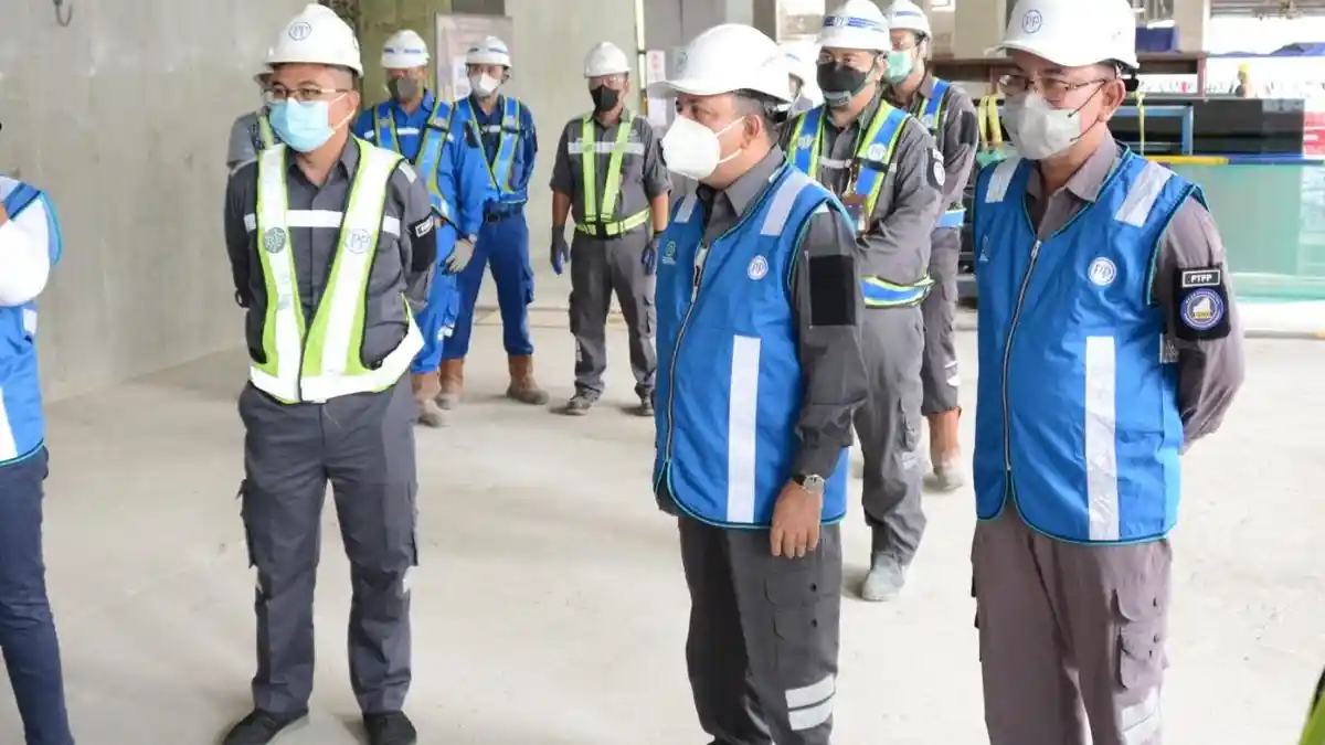 Progres Pembangunan Menara Danareksa Hingga Akhir 2021 Sudah Mencapai 55,03 Persen