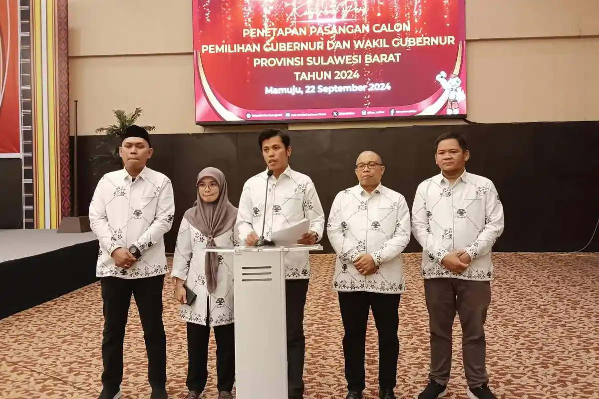 BREAKING NEWS: KPU Sulbar Tetapkan DPT 996.542 Pemilih Pilkada 2024, Polman Terbanyak 347.383 Orang