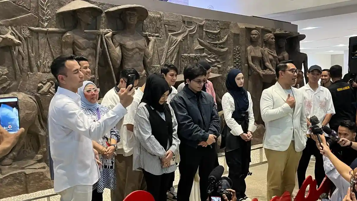 Raffi Ahmad, Atta Halilintar hingga Lesti Kejora Hadiri Dialog Bareng Ridwan Kamil di Sarinah 