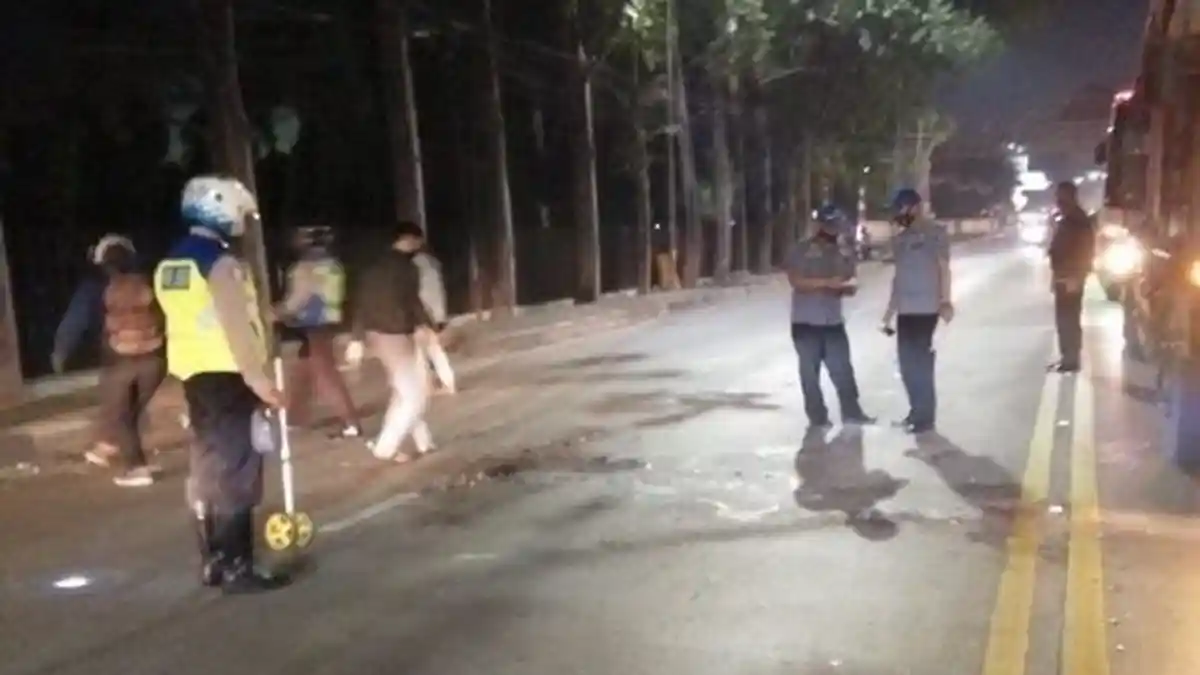 Kecelakaan Maut di Jalan Gatot Subroto, Tangerang Renggut Dua Nyawa
