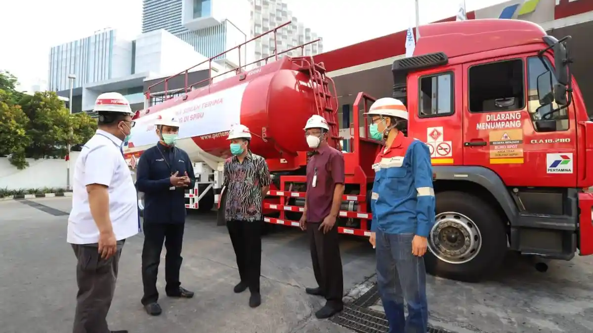 Go Digital, Pertamina Resmikan Penerimaan Perdana SPBU dengan ATG Custody