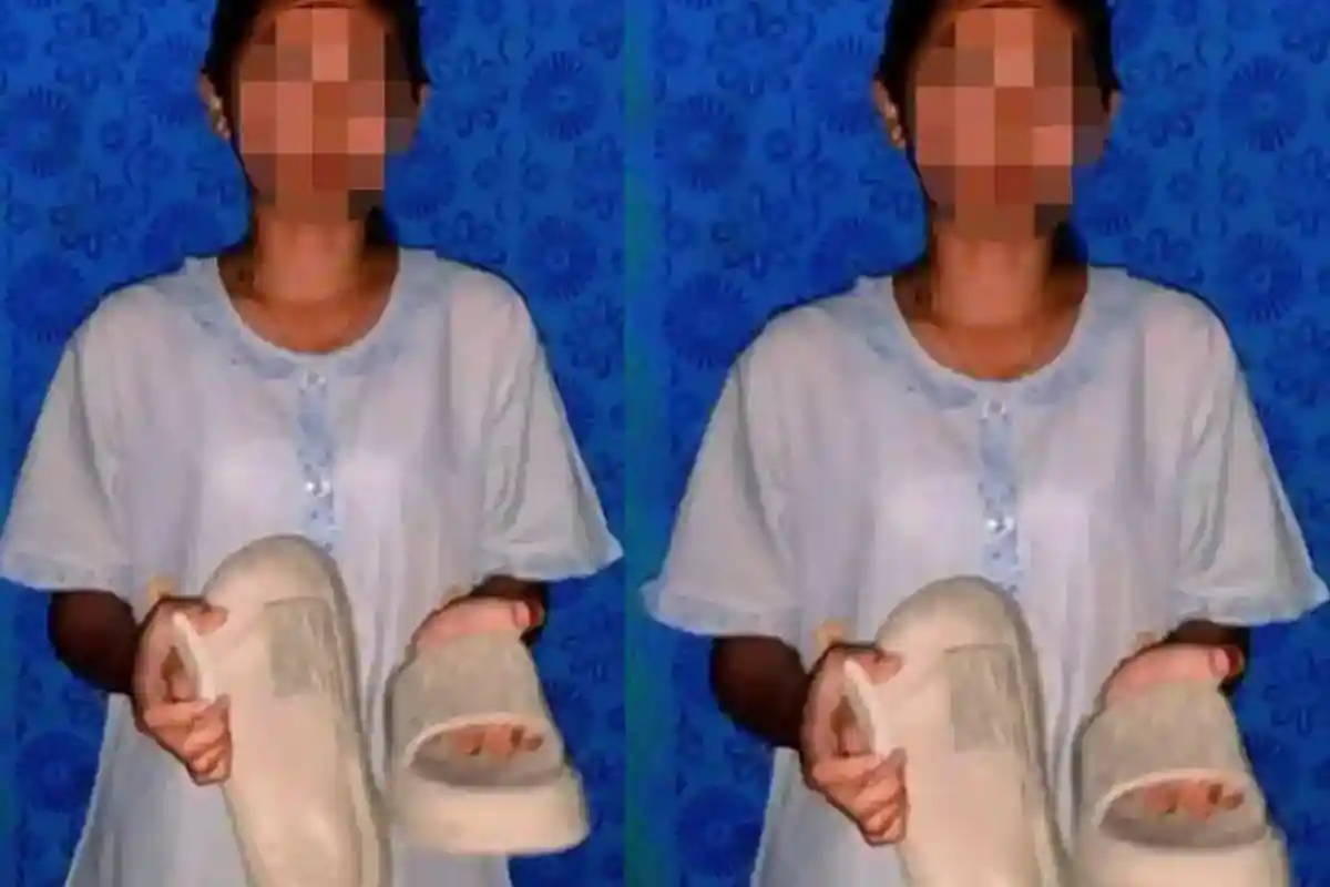 Siswi Miskin Pakai Sandal karena Sepatu Rusak Tapi Malah Digunting Guru, Ortu Tak Mampu Belikan Baru