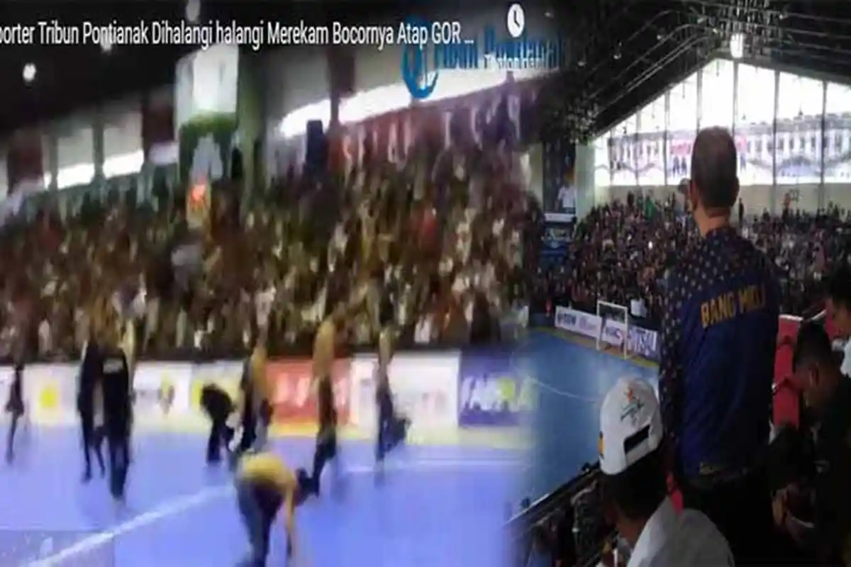 Aksi Suporter Kancil BBK saat GOR Bocor, Tak Sangka Sutarmidji Lakukan ini Saat Turun ke Lapangan