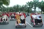 200 Becak Listrik Dibagikan di Kediri,  Penerima Wajib Merawat dan Jangan Digadaikan