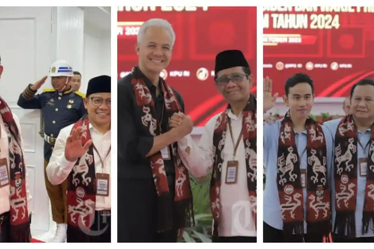 Perbandingan Selisih Usia Capres-cawapres 2024: Anies-Cak Imin, Ganjar-Mahfud, dan Prabowo-Gibran